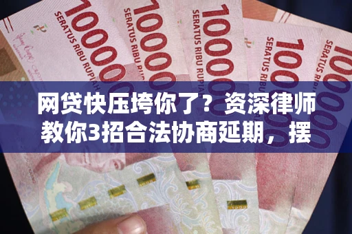 济南网贷快压垮你了？资深律师教你3招合法协商延期，摆脱暴力催收！