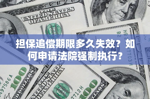 济南担保追偿期限多久失效？如何申请法院强制执行？