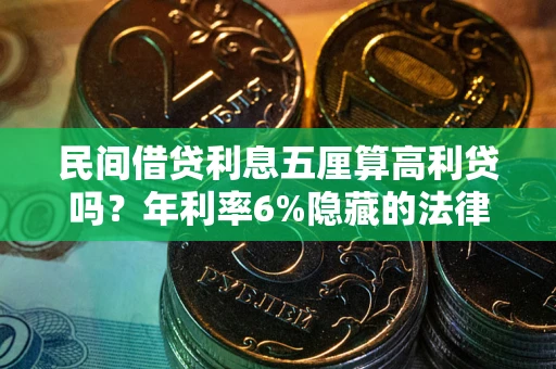 济南民间借贷利息五厘算高利贷吗？年利率6%隐藏的法律风险全解析